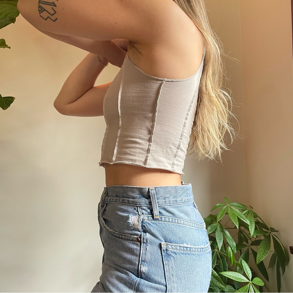 Motel Rocks Helvy Crop Top - Picture 3 of 7